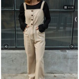 Auntie Rosa - 美品♡Auntie Rosa Holiday サロペット オーバーオール