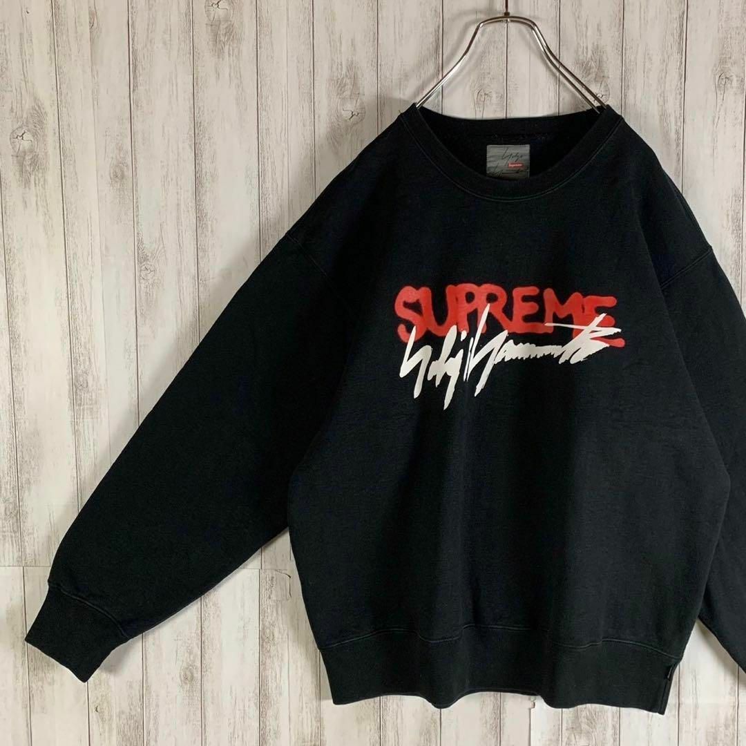 supreme トレーナー　スウェット　臣くん着用　黒