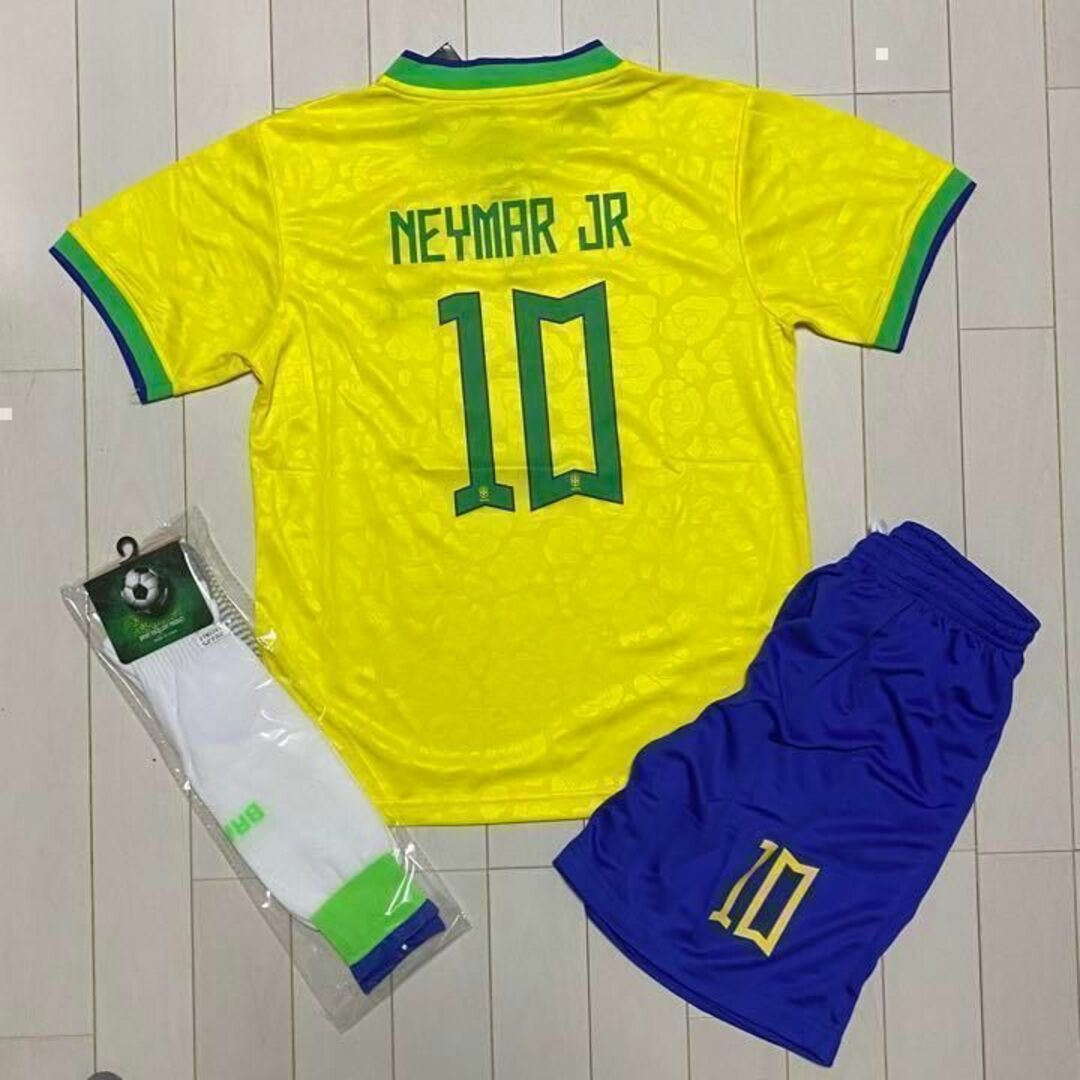 130サイズ! ネイマール ブラジル代表 レプリカユニフォーム ソックス 130サイズ! ネイマール ブラジル代表 レプリカユニフォーム ソックス