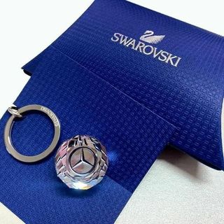 スワロフスキー(SWAROVSKI)のスワロフスキー 5421259 メルセデスベンツ キーホルダー コラボ(キーホルダー)