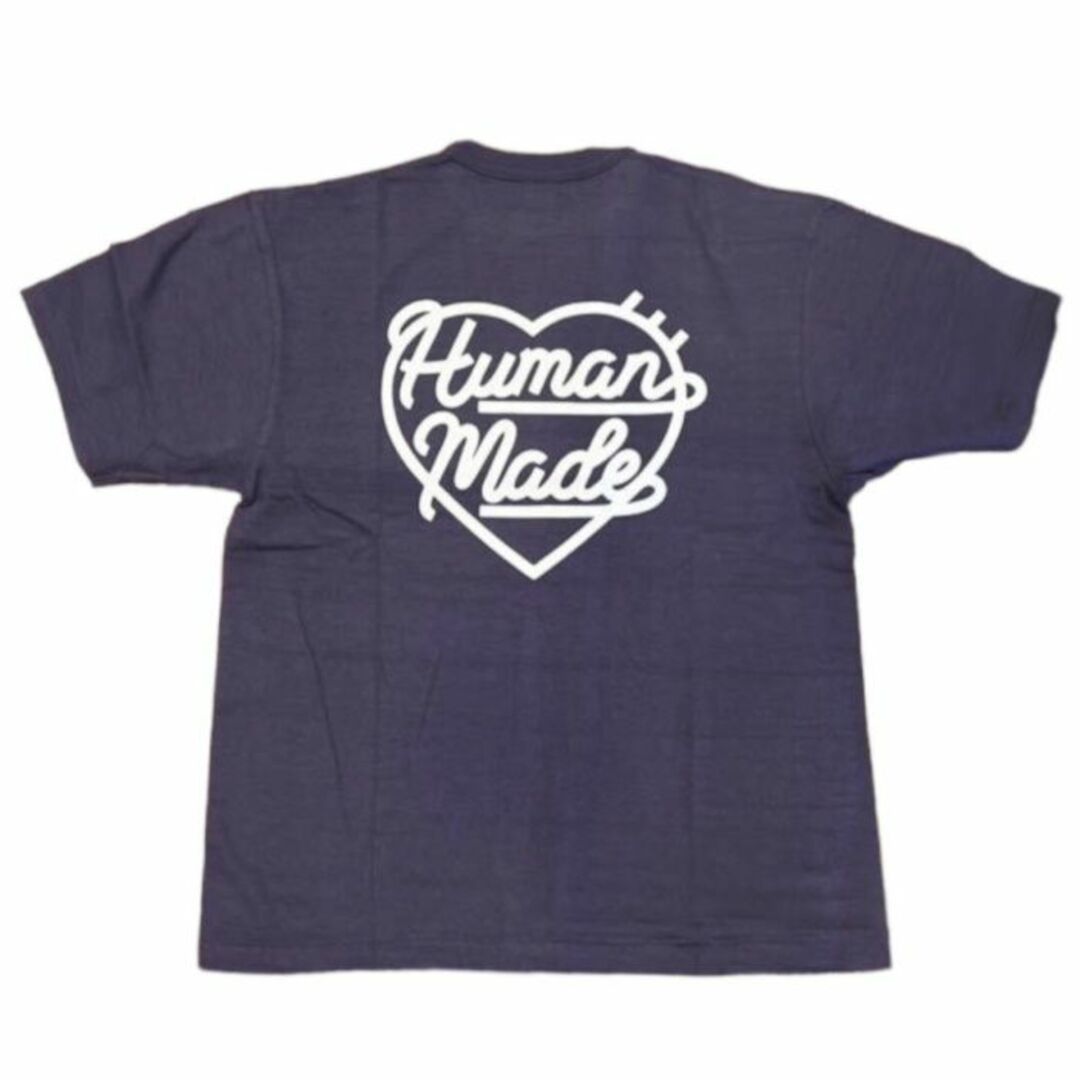 Human Made Heart Badge T-Shirt ネイビー XL