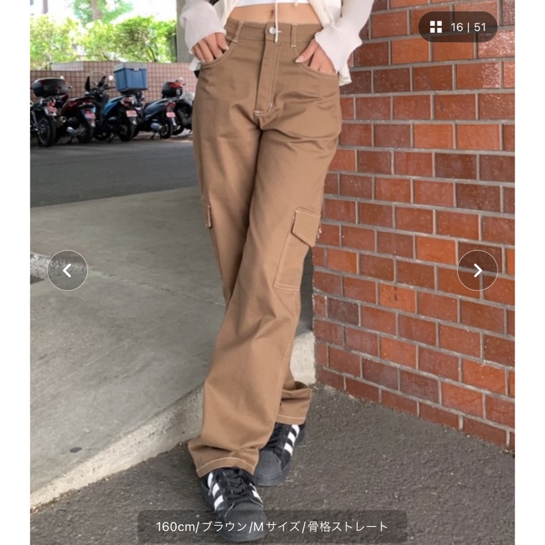 SHAGGY(シャギー)の値下げ！SHAGGE カーゴパンツ レディースのパンツ(ワークパンツ/カーゴパンツ)の商品写真