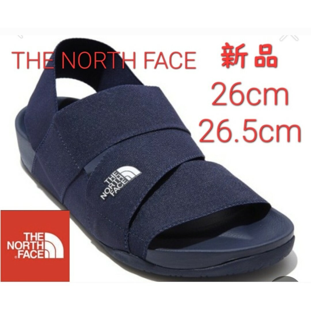 スポーツサンダルTHE NORTH FACE　ノースフェイス　ネイビー　スポーツサンダル　26