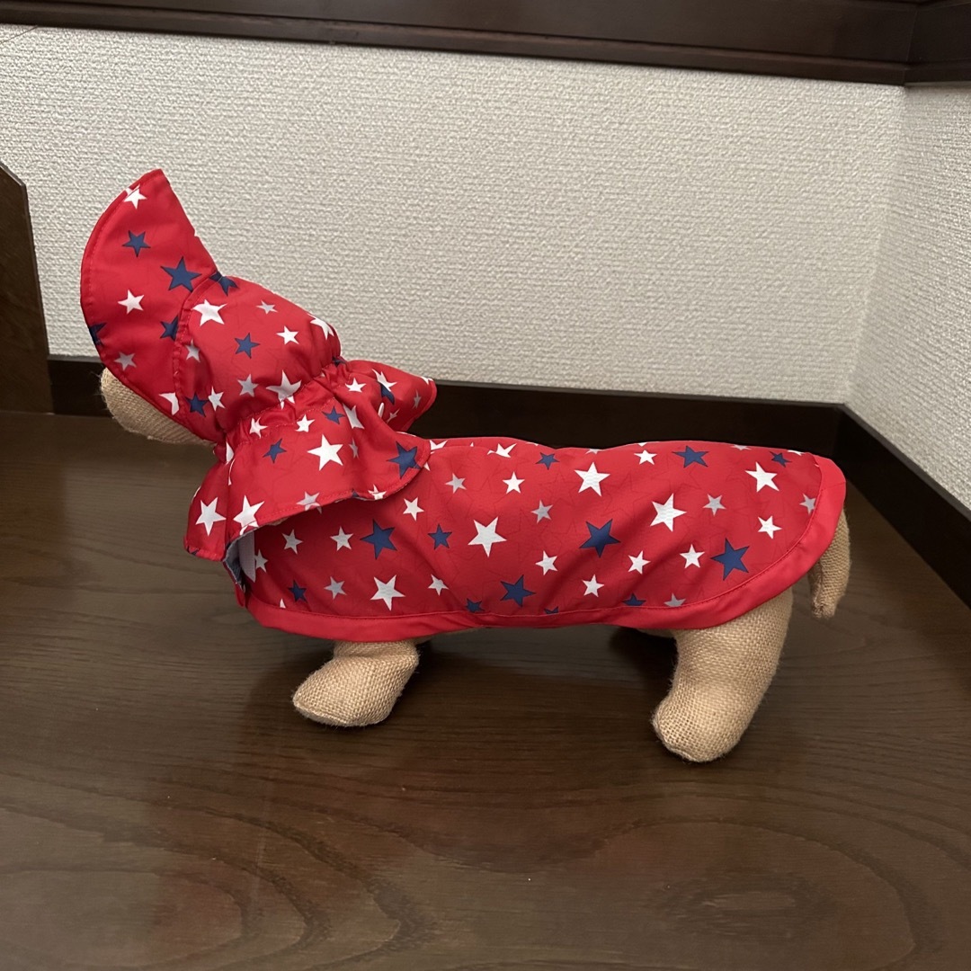 犬服 小型犬 ハンドメイド レインコート XXS21