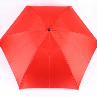 エマニュエルウンガロ(emanuel ungaro)のウンガロ 折りたたみ傘 無地 収納時約22cm コンパクト ブランド 雨傘 レディース レッド emanuel ungaro(傘)