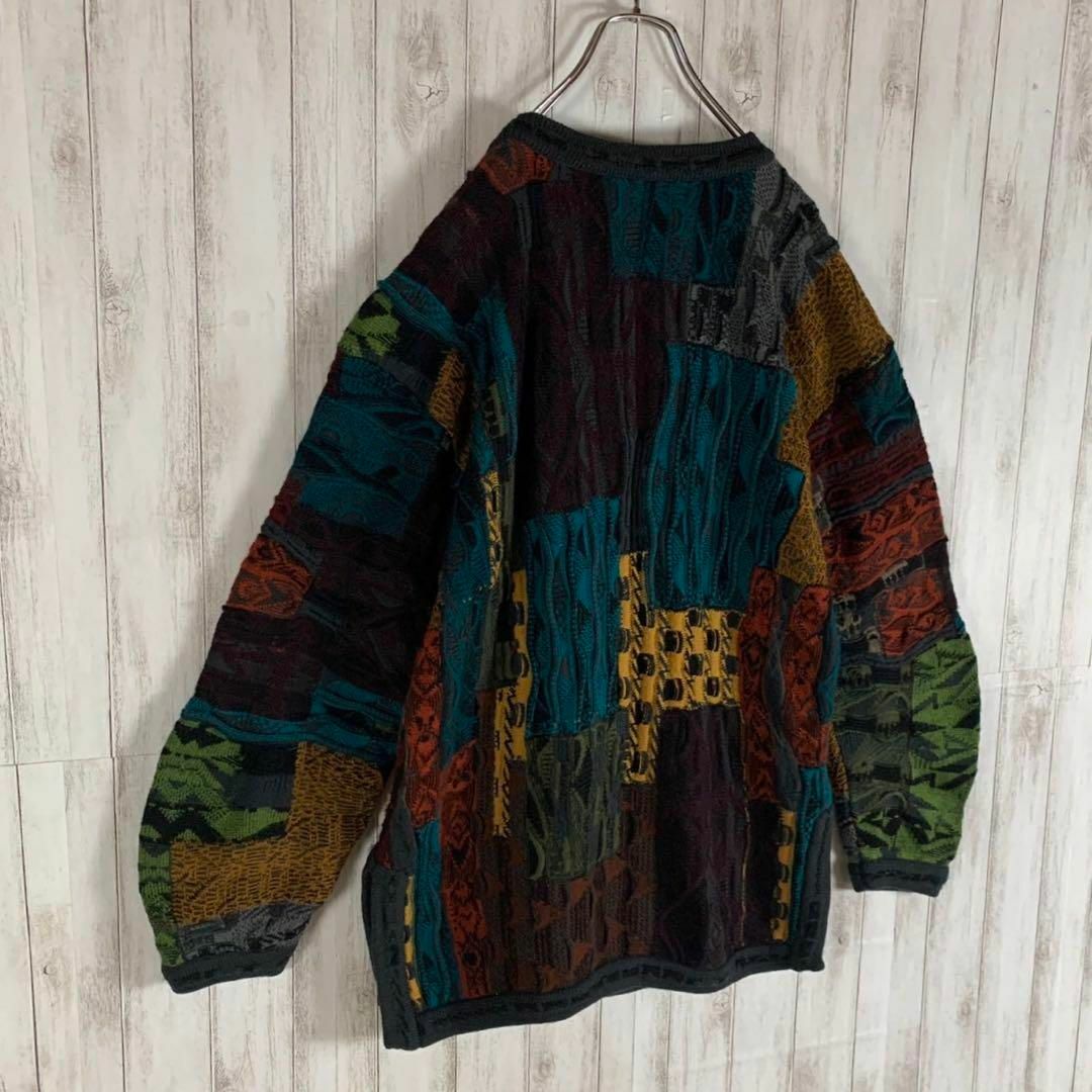 COOGI   幻の1点モノcoogi クージー 立体 編込み 3Dニット 即完売