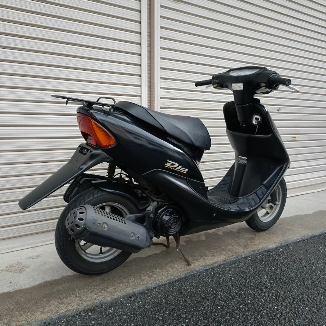 ライブディオ dio AF34 バッテリー新品 ブラック 黒色 大阪 - 車体