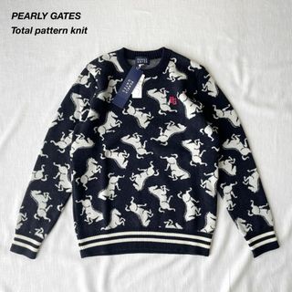 PEARLY GATES - 未使用品パーリーゲイツカモフラワッペンセーター ...