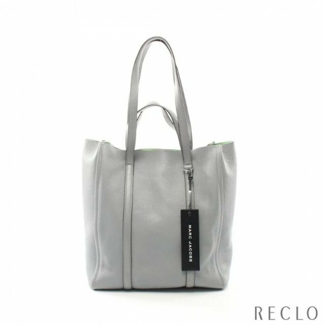 MARC JACOBS(マークジェイコブス)のTHE TAG TOTE 31 ショルダーバッグ トートバッグ レザー ライトグレー 2WAY レディースのバッグ(トートバッグ)の商品写真