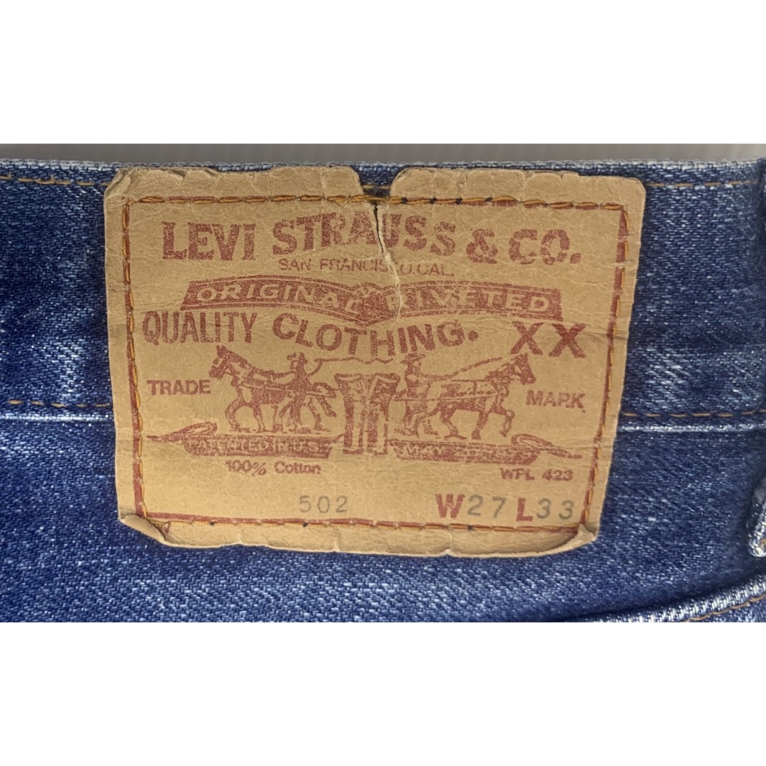 Levi's(リーバイス)のリーバイス502 1960年代ヴィンテージ メンズのパンツ(デニム/ジーンズ)の商品写真