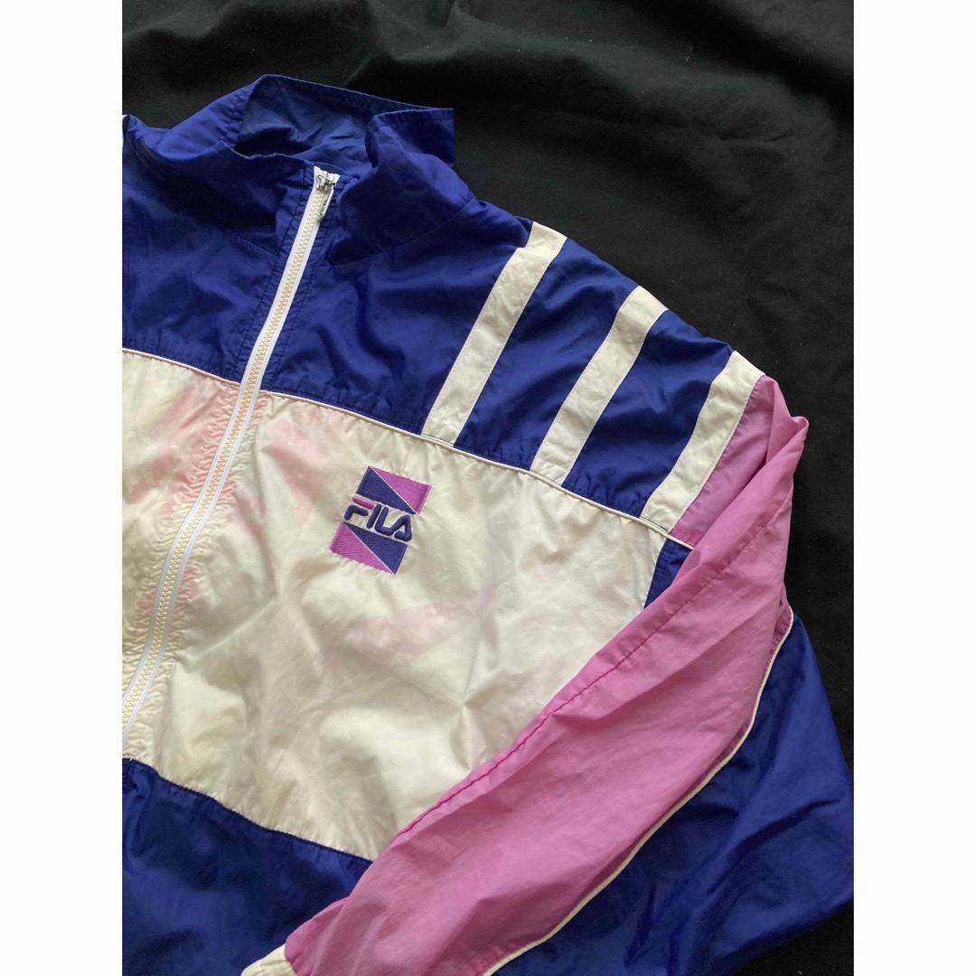 90s FILA ナイロンジャケット Lサイズ フィラ ストリート ヒップホップ