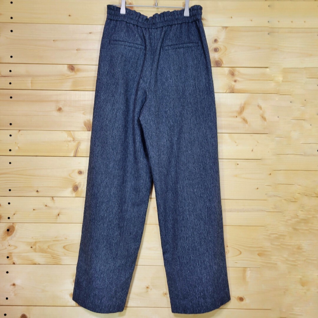 23区 - 美品 23区 ワイドパンツ ウール カシミヤ ウエストゴム