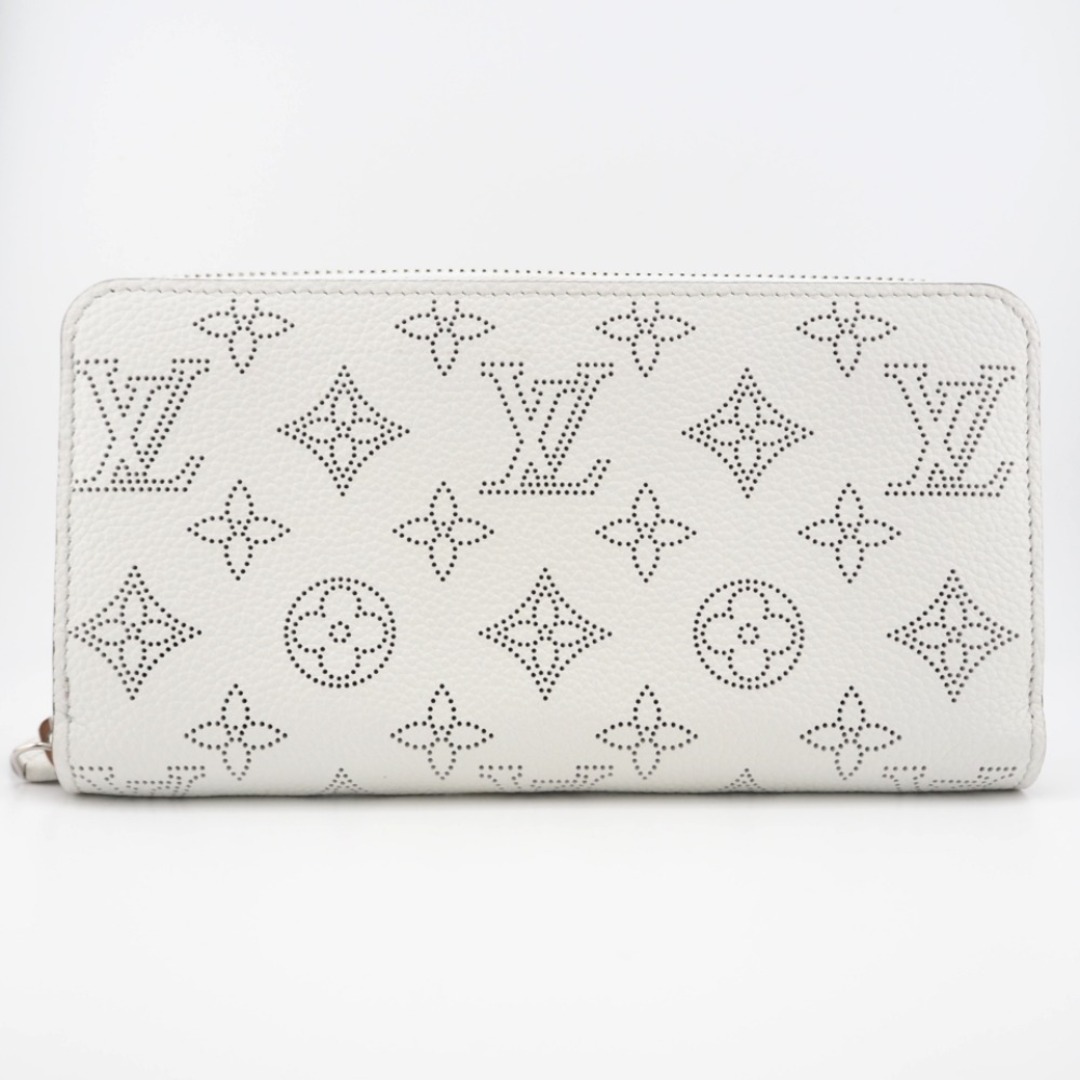 ルイヴィトン LOUIS VUITTON 長財布
 マヒナ ジッピーウォレット ラウンドファスナー M82364 ホワイト