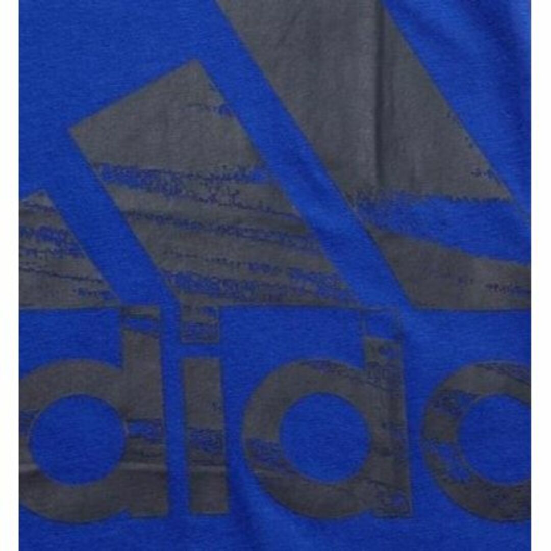 adidas(アディダス)の 新品★アディダス★130★快適!!★半袖Ｔシャツ 青・ハーフパンツ 黒★上下 キッズ/ベビー/マタニティのキッズ服男の子用(90cm~)(その他)の商品写真