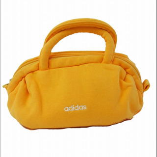 アディダス(adidas)のアディダス adidas ハンドバッグ 鞄 カバン 綿 黄 イエロー 0819 (ハンドバッグ)