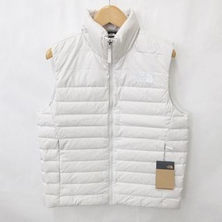 ザノースフェイス(THE NORTH FACE)のザノースフェイス 550FILL ダウンベスト 白 オフホワイト ベージュ M(その他)