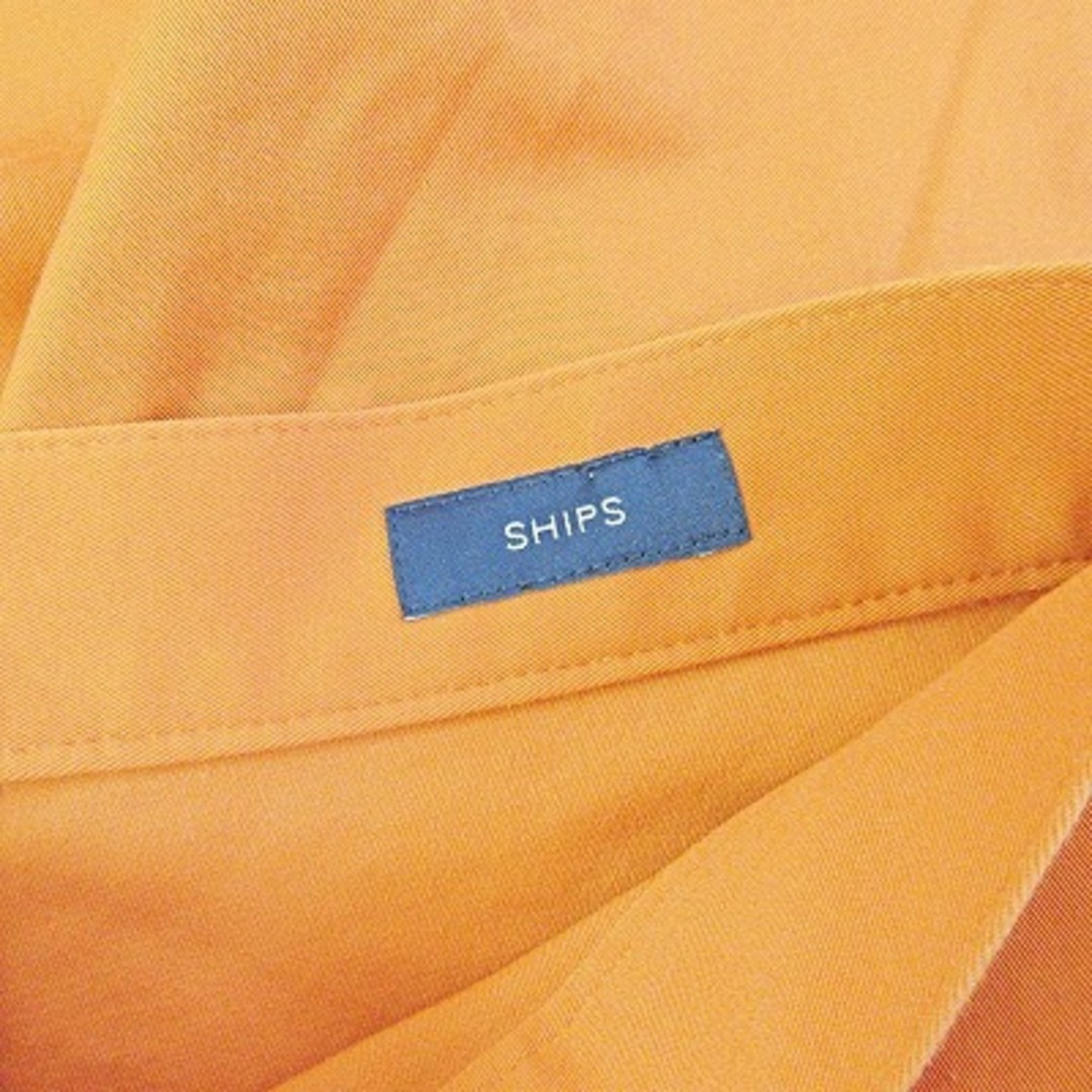SHIPS(シップス)のシップス 近年モデル ロング 台形スカート コットン ストレッチ オレンジ 38 レディースのスカート(ロングスカート)の商品写真