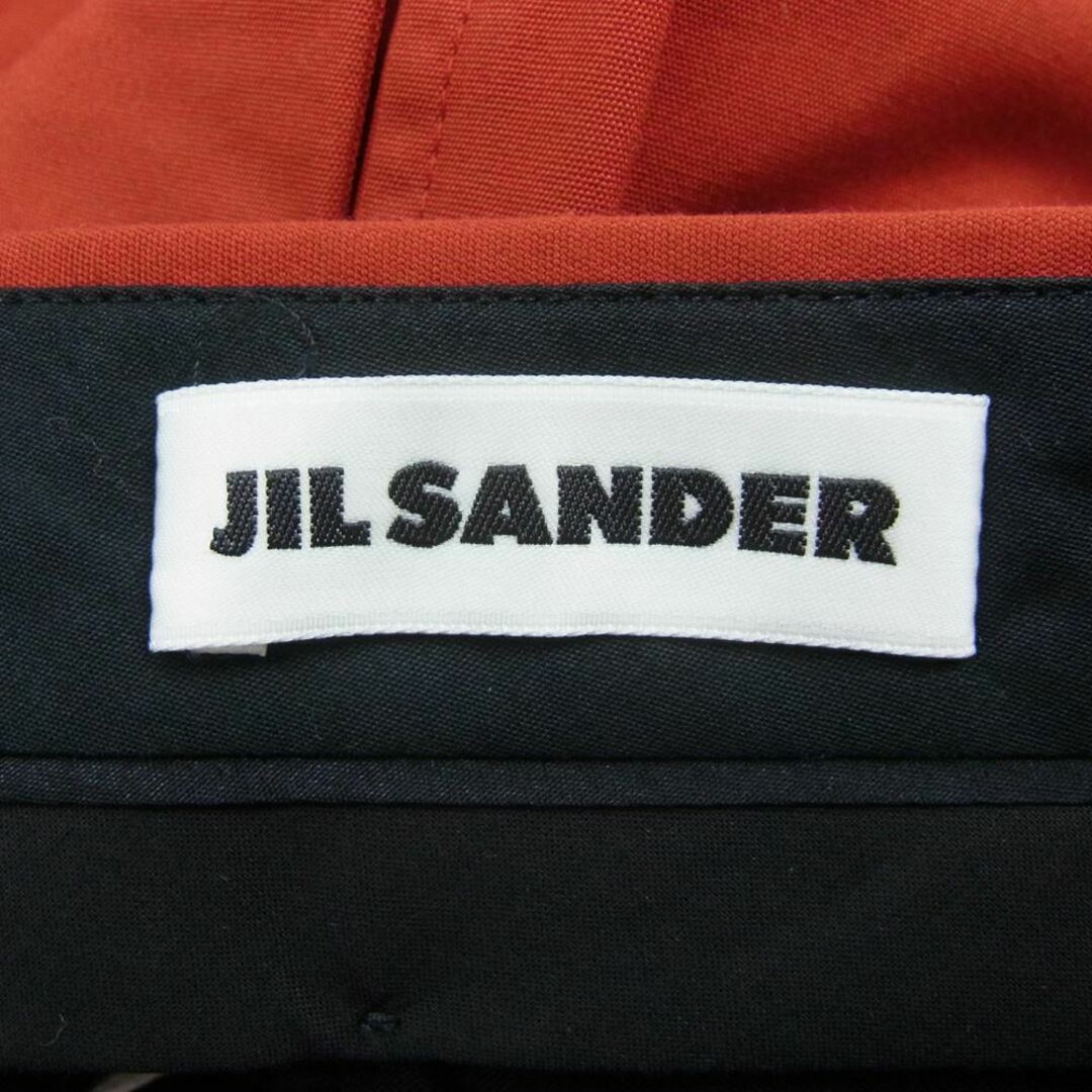 Jil Sander(ジルサンダー)のJIL SANDER ジルサンダー パンツ JSPQ301501 コットン クロップド ストレート パンツ レッド レッド系 34【極上美品】【中古】 メンズのパンツ(その他)の商品写真