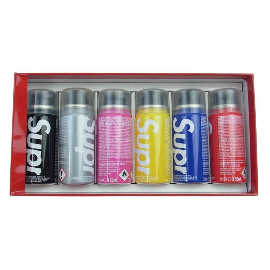 Supreme シュプリーム 21SS MONTANA CANS MINI CAN SET モンタナ ミニ 缶スプレー セット  マルチカラー系【極上美品】【中古】