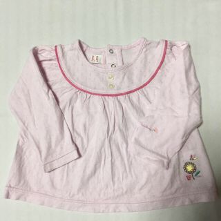 エル(ELLE)の美品 ELLE エル カットソー 80(Tシャツ/カットソー)