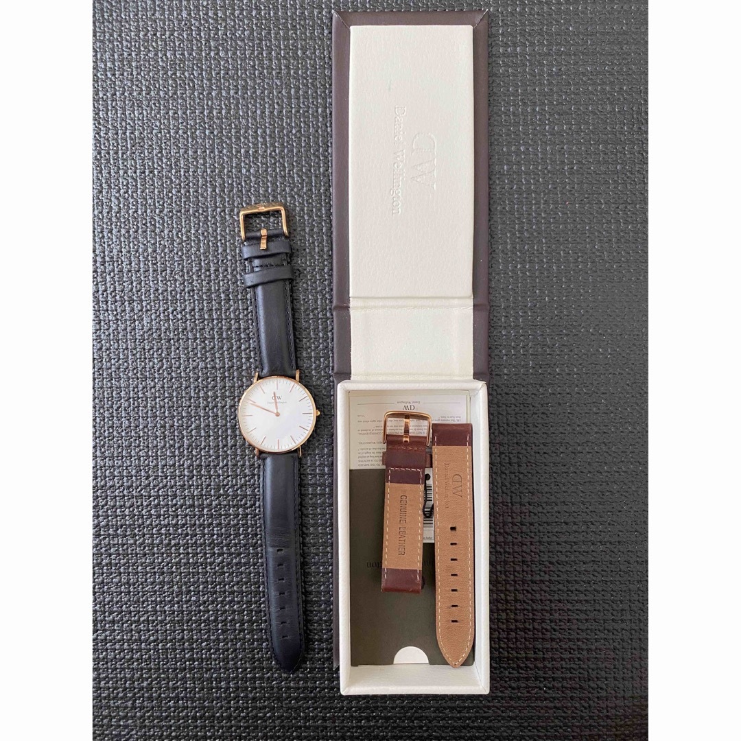 Daniel Wellington(ダニエルウェリントン)のDW ダニエルウェリントン 腕時計 替えベルト付き レディースのファッション小物(腕時計)の商品写真