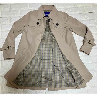 バーバリーブルーレーベル(BURBERRY BLUE LABEL)の美品！バーバリー　ブルーレーベル　トレンチコート(トレンチコート)