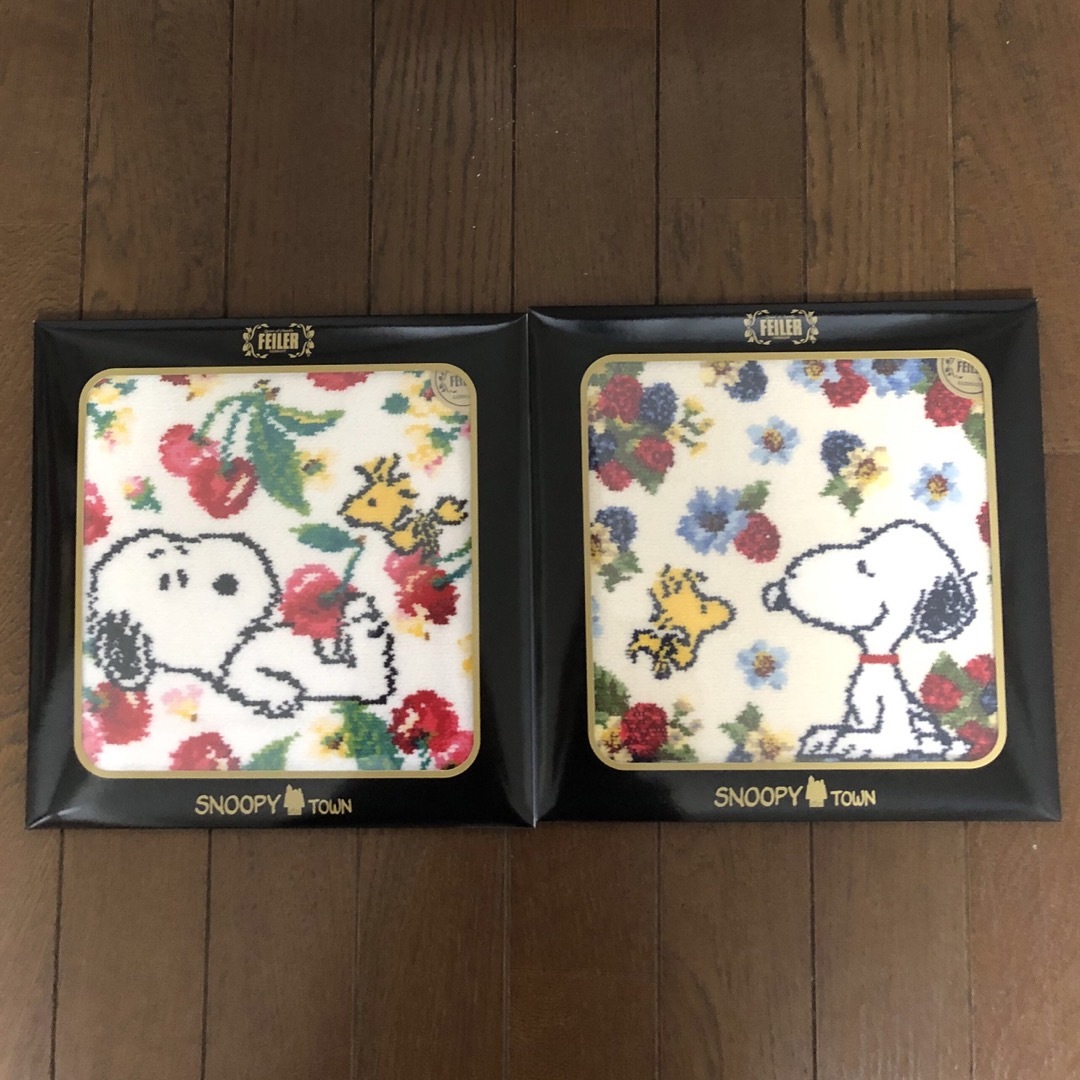 フェイラー　お買い物SNOOPY ハンカチ２枚