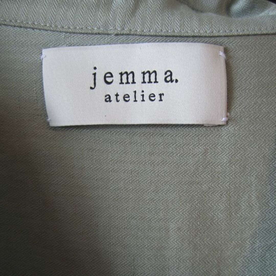 美品　ジェマアトリエ　jemma. atrier　スキッパカラーのチュニック 7