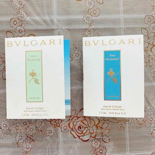 ブルガリ(BVLGARI)のブルガリ 香水 2個セット 1.5ml サンプル(ユニセックス)