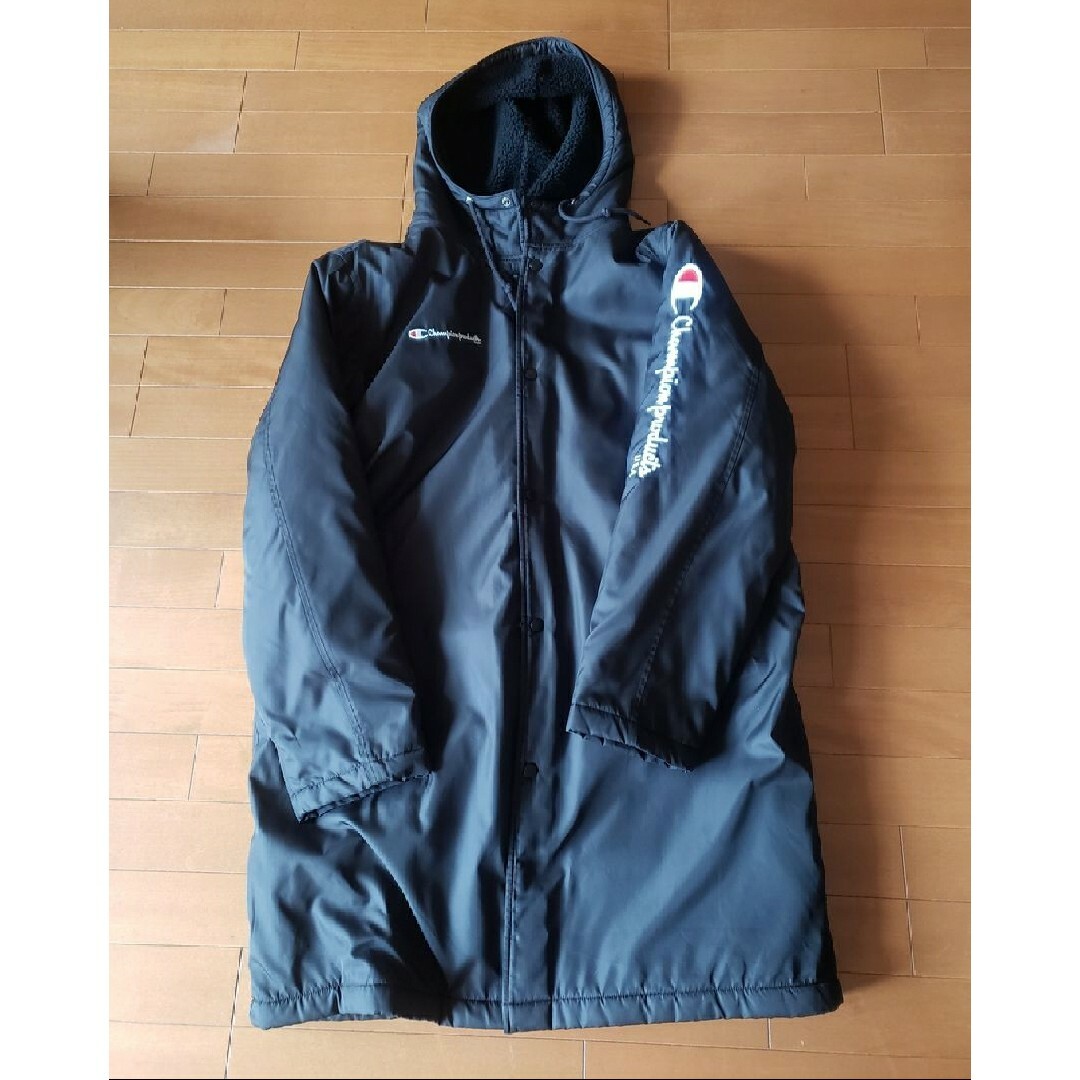 supreme champion stadium parka black XL