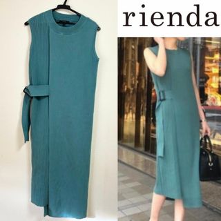 リエンダ(rienda)のリエンダ　 rienda ワンピース　タイトワンピース　膝下　上品(ひざ丈ワンピース)