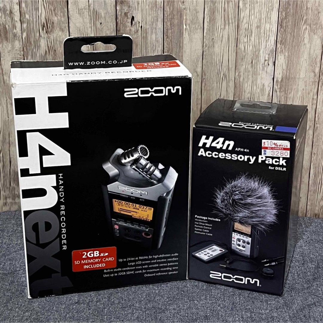 Zoom - 本日限りZoom H4n 未使用アクセサリーパック付の通販 by Zoom - 本日限りZoom H4n 未使用アクセサリーパック付の通販 by