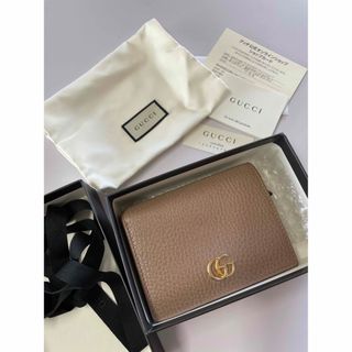 グッチ(Gucci)のGUCCI 財布　プチマーモントレザーカードケース(財布)