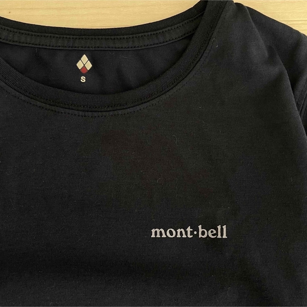 mont bell(モンベル)のmont-bell モンベル　トップス　長袖　紺　ネイビー レディースのトップス(Tシャツ(長袖/七分))の商品写真
