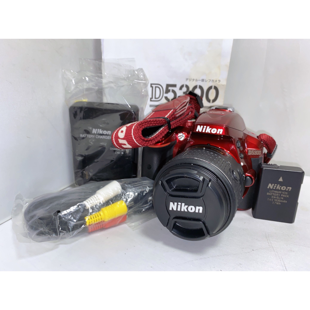 【大人気!!】Nikon D5300 18-55mm VRⅡ レンズキットインスタ映え