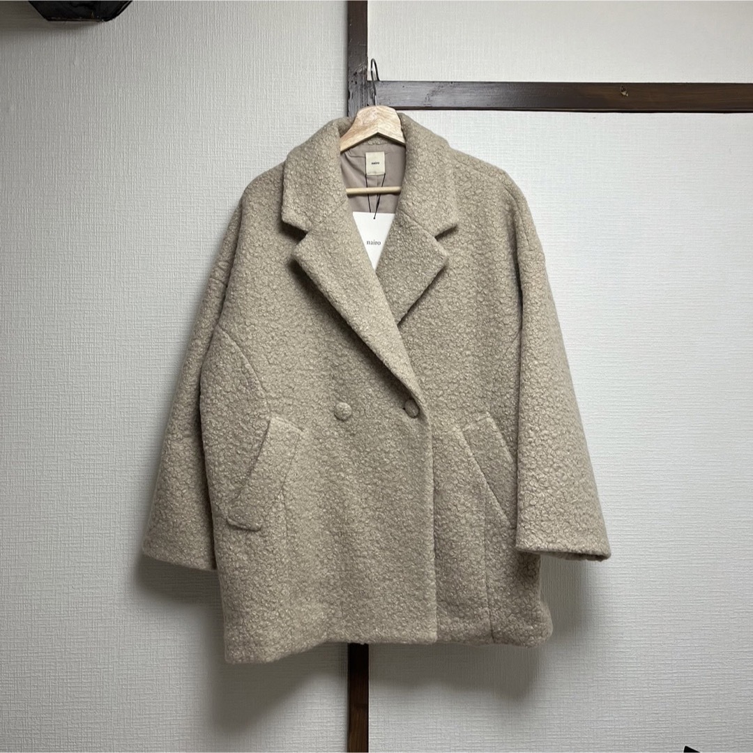 オンライン完売 新品 タグ付き nairo ブークレボリュームショート