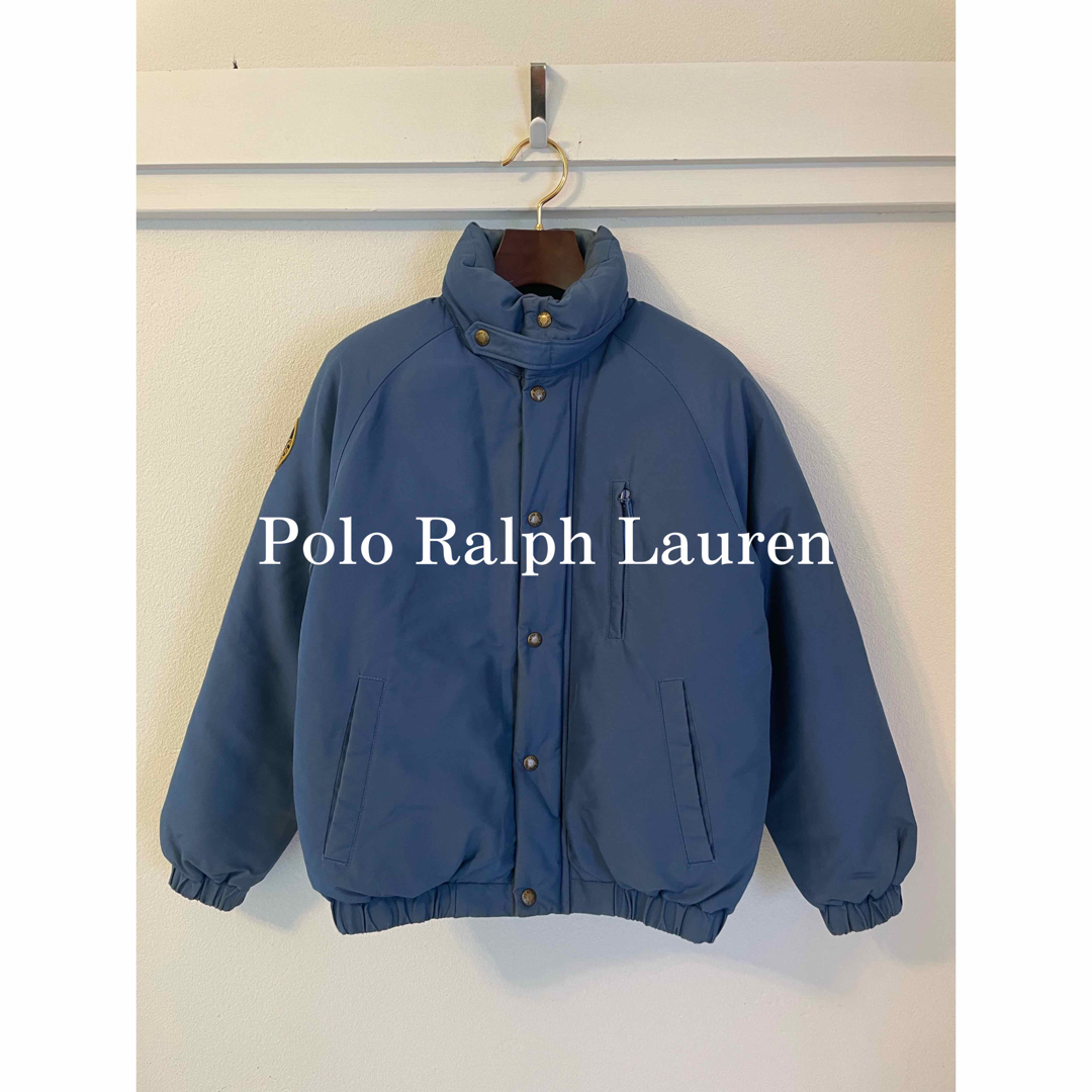 Polo Ralph Lauren 90s ダウンジャケット　ワッペン | フリマアプリ ラクマ