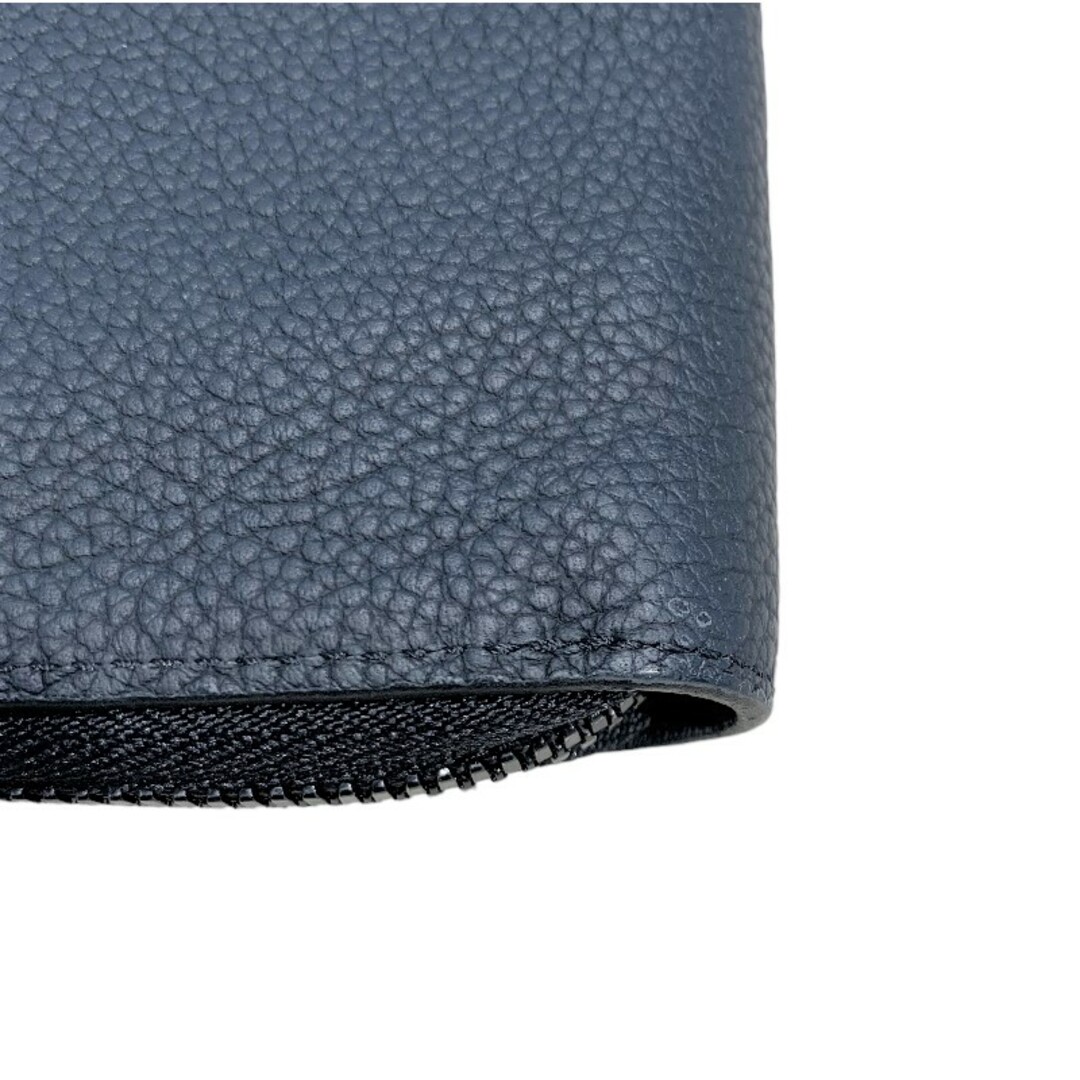 ルイ・ヴィトン LOUIS VUITTON ジッピーウォレット・ヴェルティカル M81743 ブラック トリヨンレザー メンズ 長財布