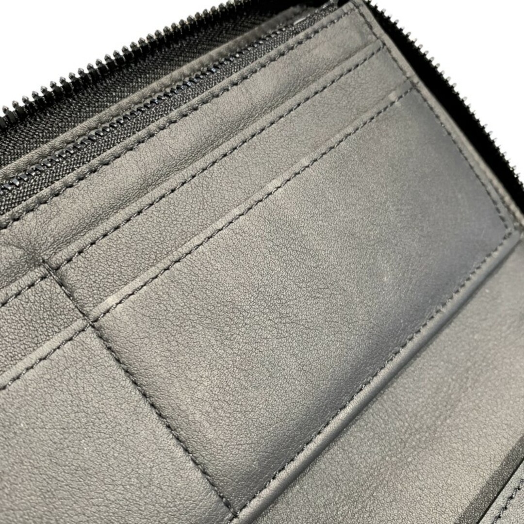 ルイ・ヴィトン LOUIS VUITTON ジッピーウォレット・ヴェルティカル M81743 ブラック トリヨンレザー メンズ 長財布