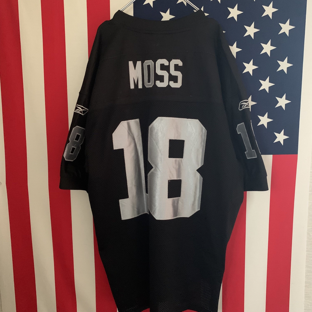 輸入 アメフト ユニフォーム NFL 18 MOSS ビックサイズ