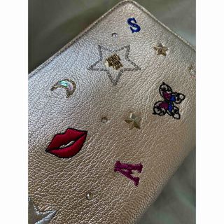 アナスイ(ANNA SUI)の新品　ANNA SUI アナスイ　ゴールドポップスター　長財布(財布)