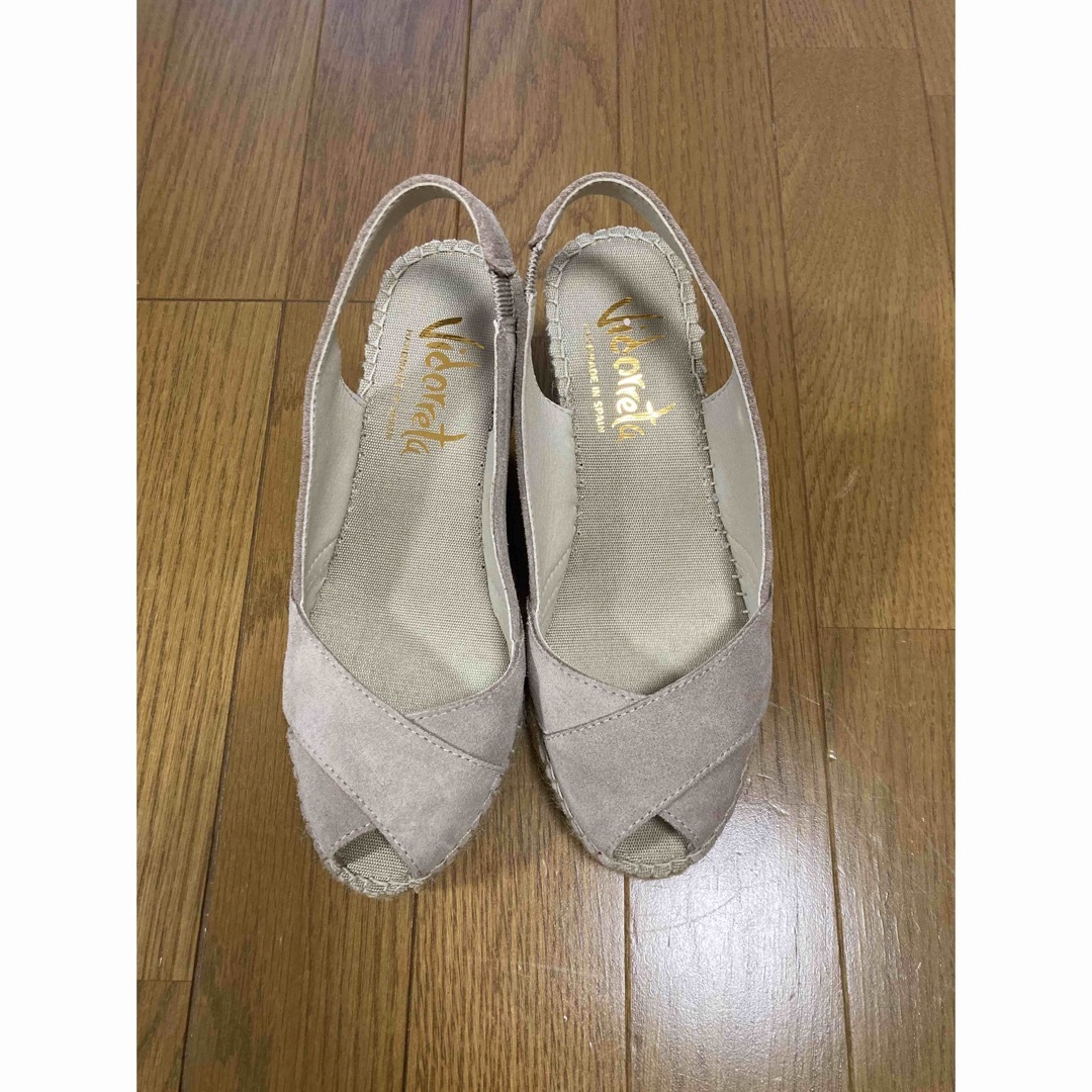 VIDORRETA - ヴィドレッタ ウェッジソールサンダルの通販 by ちゃまる VIDORRETA - ヴィドレッタ ウェッジソールサンダルの通販 by ちゃまる