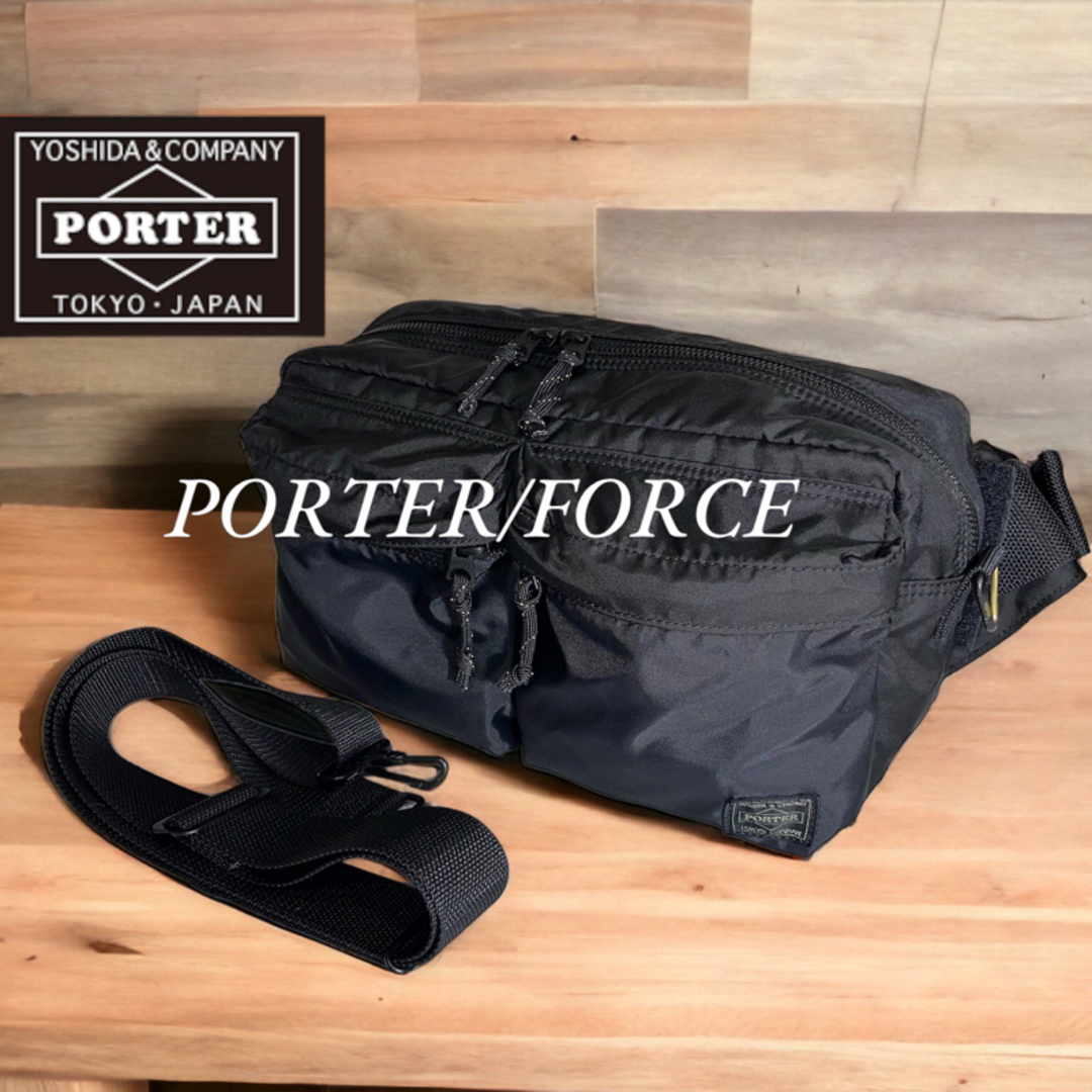 PORTER - 【美品】ポーター フォース 2WAYウエストバッグ ボディバッグ ...