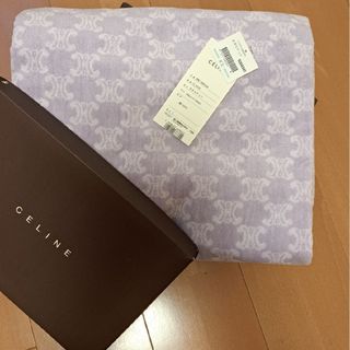 セリーヌ(celine)の新品 セリーヌ タオルケット トリオンフ ラベンダー(布団)