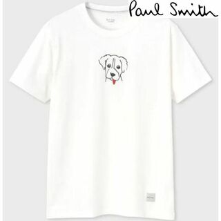 ポールスミス(Paul Smith)の【新品タグ付き】ポールスミス 半袖Tシャツ犬 メンズM ホワイト(Tシャツ/カットソー(半袖/袖なし))
