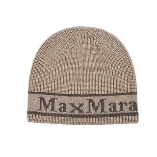 マックスマーラ(Max Mara)のMax Mara マックスマーラ ニットキャップ イタリア正規品 EDUCATA 新品(ハット)