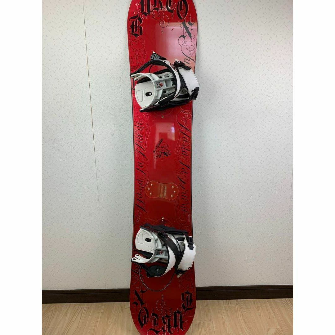 BURTON - BURTON twin 151cm スノーボード 板 ビンディング カバー付き ...