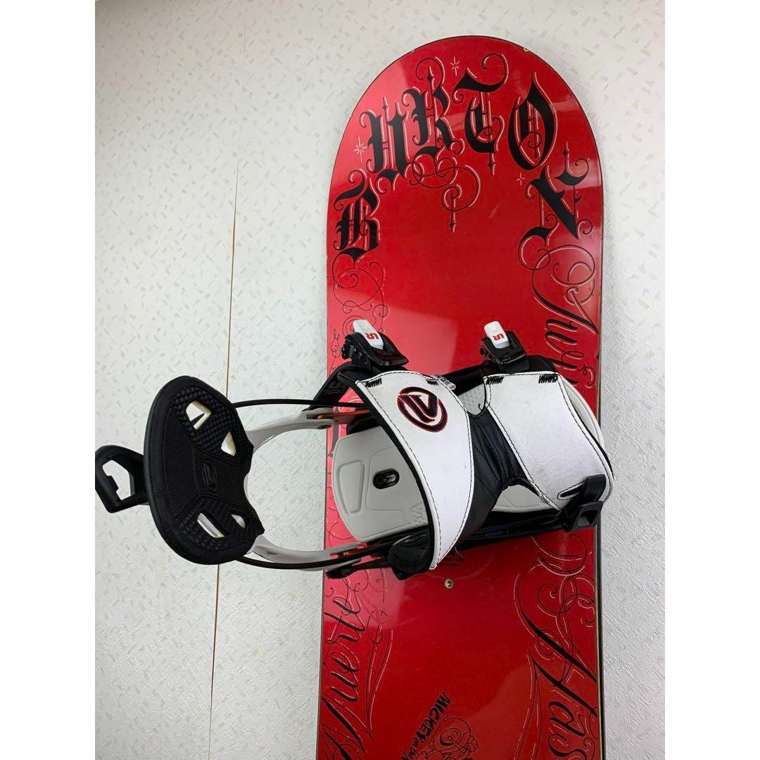 BURTON twin 151cm スノーボード 板 ビンディング カバー付き-