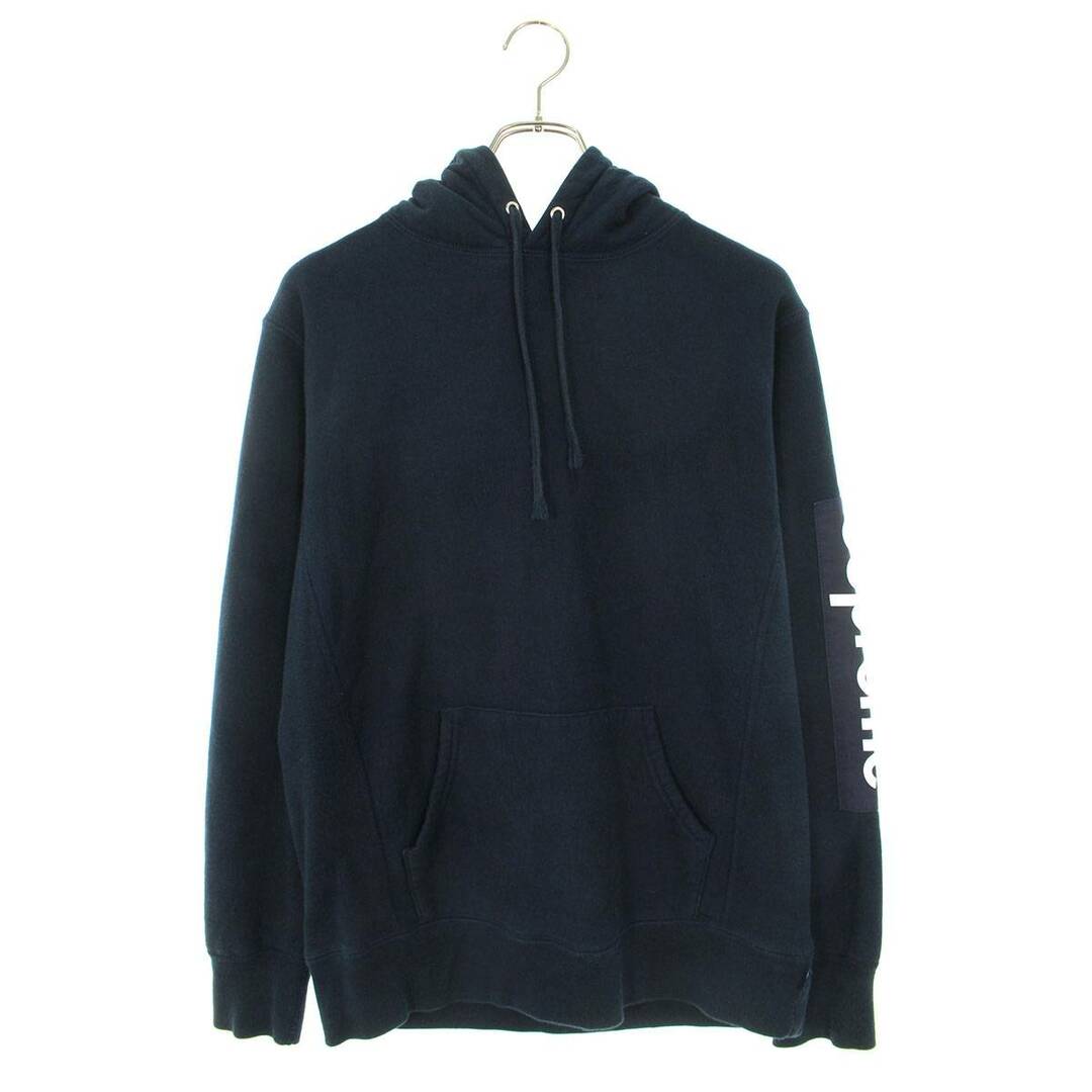 シュプリーム 17AW Sleeve Patch Hooded Sweatshirt スリーブパッチロゴプルオーバーパーカー メンズ S |  フリマアプリ ラクマ