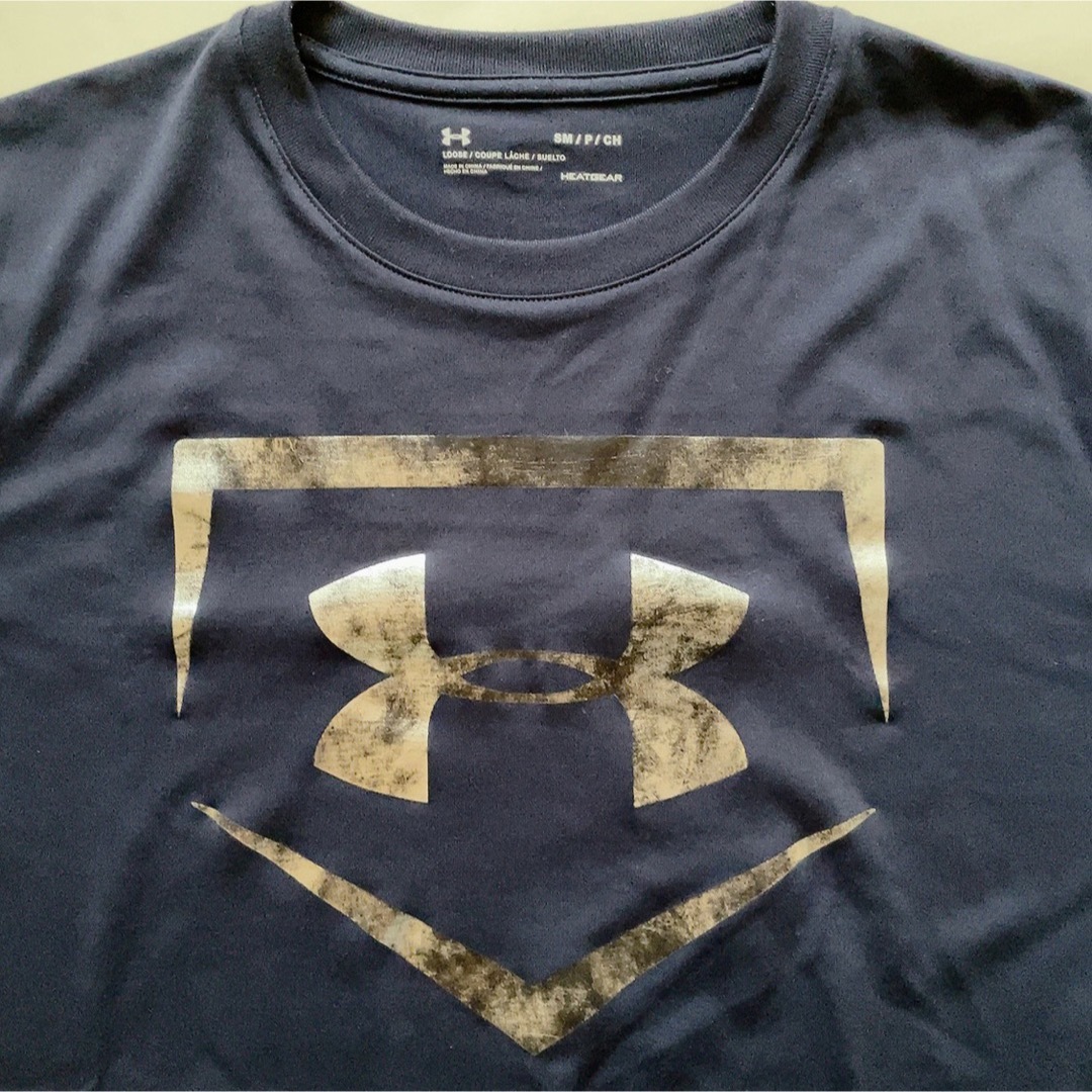 UNDER ARMOUR(アンダーアーマー)のアンダーアーマー Tシャツ 紺 メンズのトップス(Tシャツ/カットソー(半袖/袖なし))の商品写真